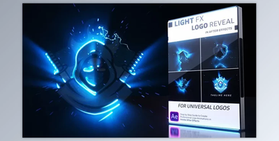 Motion Graphics : Light FX Logo Reveal in After Effects CC By Motion Direction