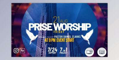 Praise Worship (Videohive 30368066) - AE Project