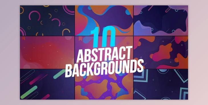 Abstract Backgrounds (Videohive 36722384) - AE Project