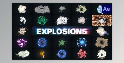 Advanced Explosions Pack for After Effects (Videohive 46117909) - AE Project