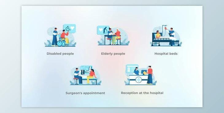 Reception at the hospital – Flat concept (Videohive 42886982) - AE Project