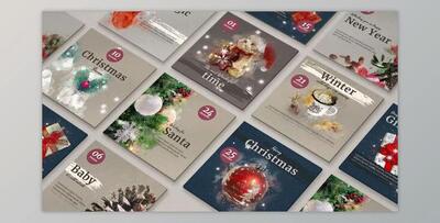 Winter Illustrated Instagram Post (Videohive 29781684) - AE Project