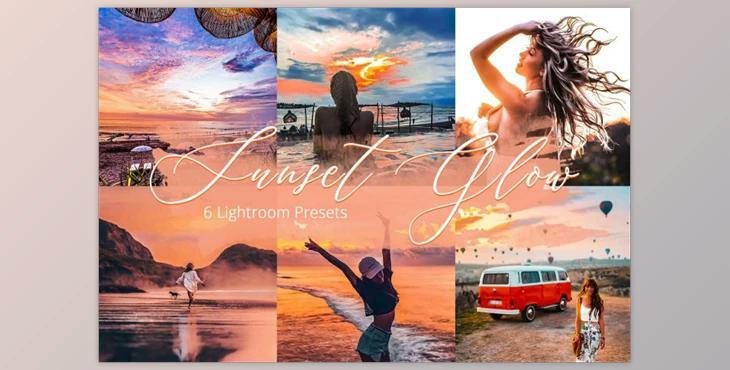 Sunset Glow – Lightroom Presets Pack CreativeMarket-5931508