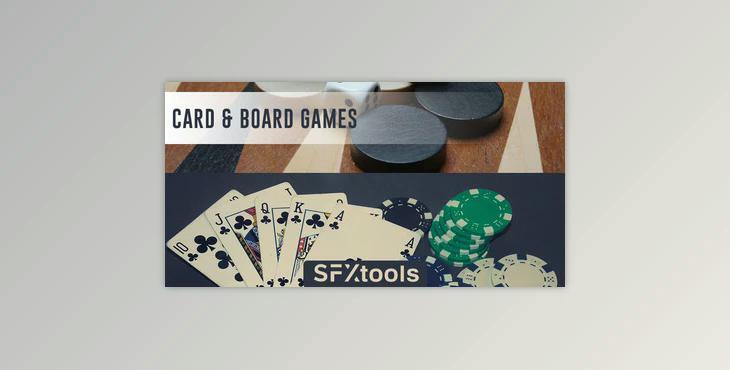 SFXtools Card and Board Games WAV