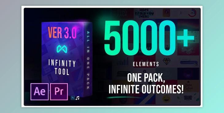 Pixflow Infinity Graphic Packs V3 (Videohive 23736432)