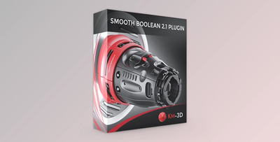 KM-3D SmoothBoolean v2.1 for 3ds Max 2015 – 2024