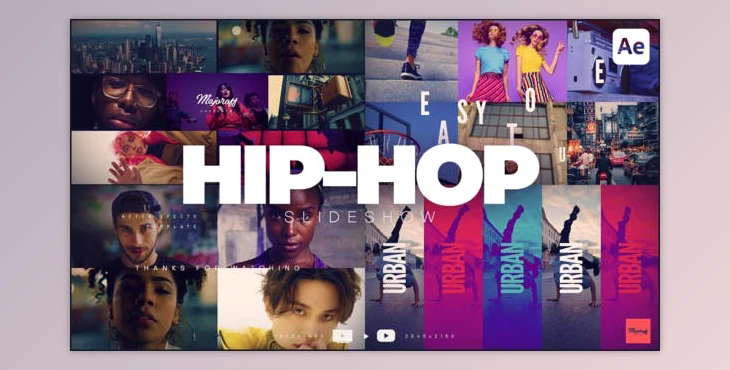 HIp-Hop Slideshow (Videohive 38742457) - AE Project
