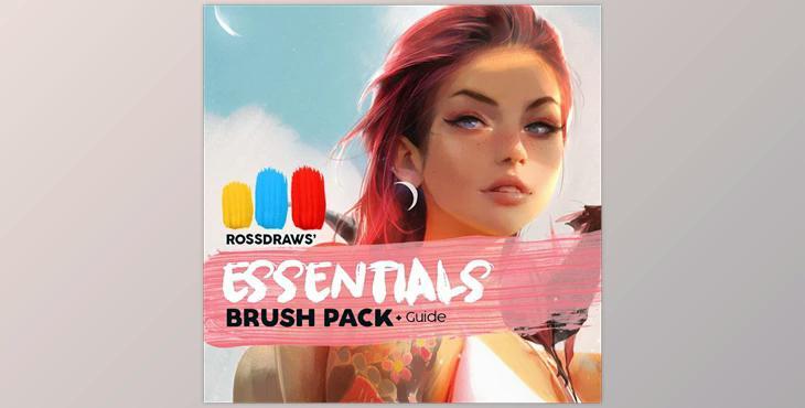 Rossdraws’ Essentials Brush Pack (ABR)