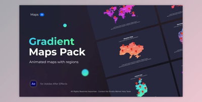 Gradient Maps (Videohive 37991531) - AE Project