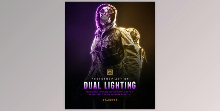 Dual Lighting – Photoshop Action GraphicRiver-28866978