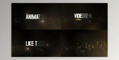 Cinematic Text Title Animation (Videohive 45984133) - AE Project