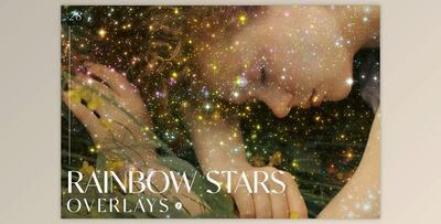 Rainbow Stars Overlays Creativemarket - 10906672