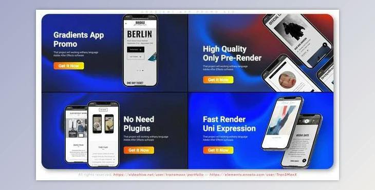 Gradient APP Promo - A10 (Videohive 33062249) - AE Project