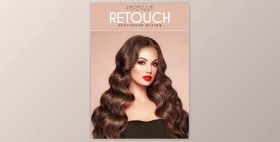 Portrait Retouch Photoshop Action Graphicriver – 25633972