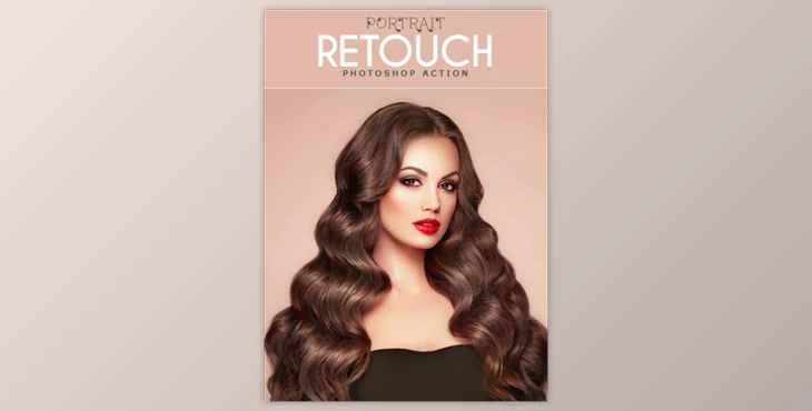 Portrait Retouch Photoshop Action Graphicriver – 25633972
