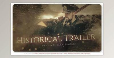 Historical Trailer Documentary Project (Videohive 41424460) - AE Project