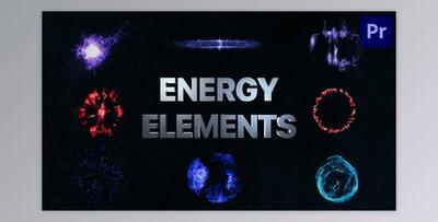VFX Energy Elements And Explosions for Premiere Pro (Videohive 36552183)