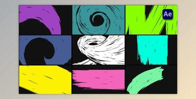 Sribble Transtions [After Effects] (Videohive 47733620) - AE Project