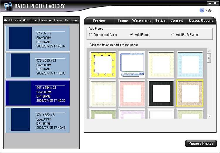 Batch Photo Factory 2.93