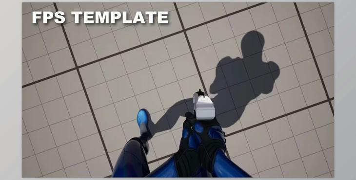 Unreal Engine - Blueprints FPS Template v5.1