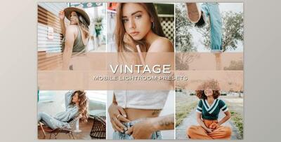 5 Vintage Lightroom Presets CreativeMarket-5698762 (DNG , XMP)