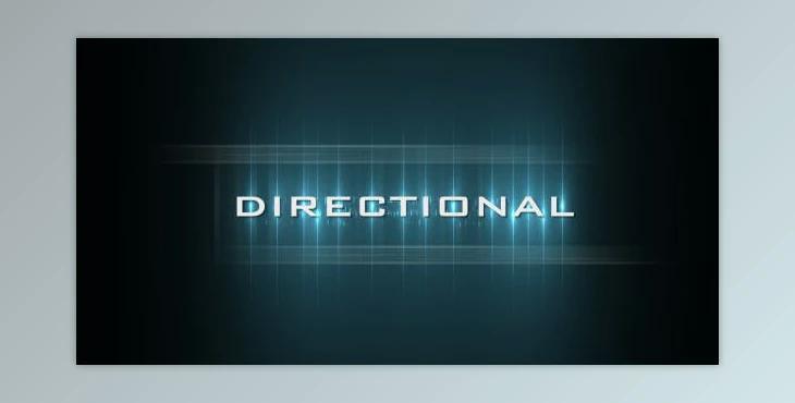 Directional (Videohive 120486) - AE Project