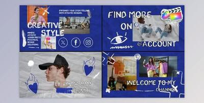 Youtube Artistic Slides for FCPX (Videohive 54217341)