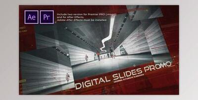 Digital Slides Promo (Videohive 31659950) - PR Project