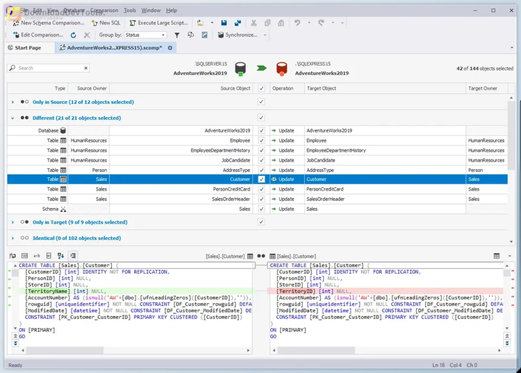 Devart dbForge Schema Compare for SQL Server v5.5.2 (12 April 2024) + CRACK