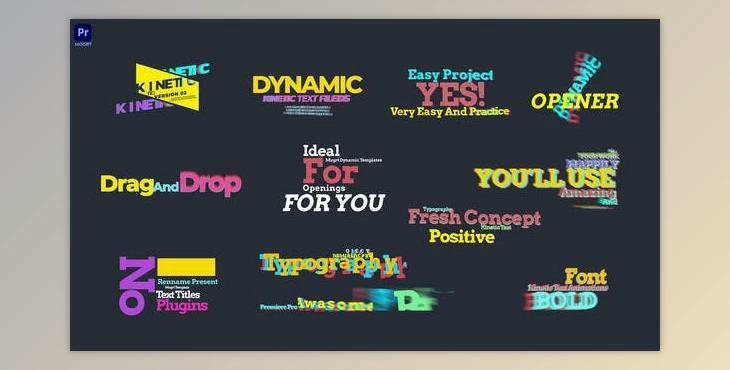 Kinetic Text Animations V2 (Videohive 34326741)