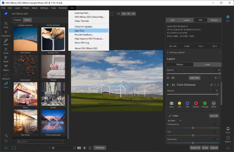 ON1 Effects 2025.1 v19.1.0.16592 Win/macOS