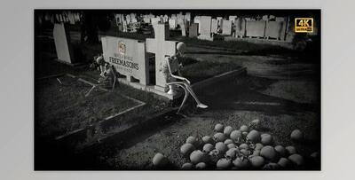 Skull and Bones – Scary Halloween Opener (Videohive 39584382) - AE Project