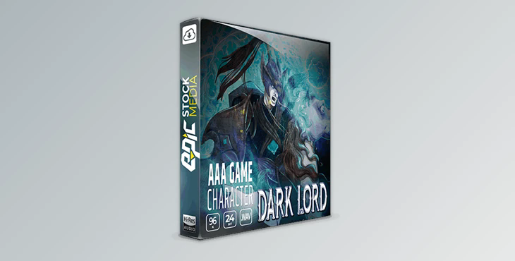 Epic Stock Media AAA Game Character Dark Lord WAV