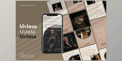 Alvinsa – Instagram Post & Stories CreativeMarket-4982655