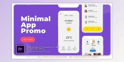 Minimal App Promo (Videohive 32111755) - PR Project