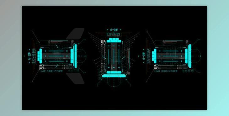 HUD Info Mechanics 5 (Videohive 44920711) - AE Project