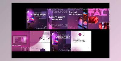 Digital Technology Post Social Media (Videohive 34418604) - AE Project