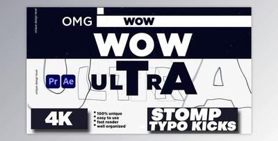 Stomp - Typo Kicks (Videohive 32677361) - PR Project