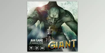Epic Stock Media AAA Game Character Giant WAV