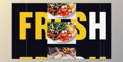 Food Show Intro (Videohive 52638195) - AE Project