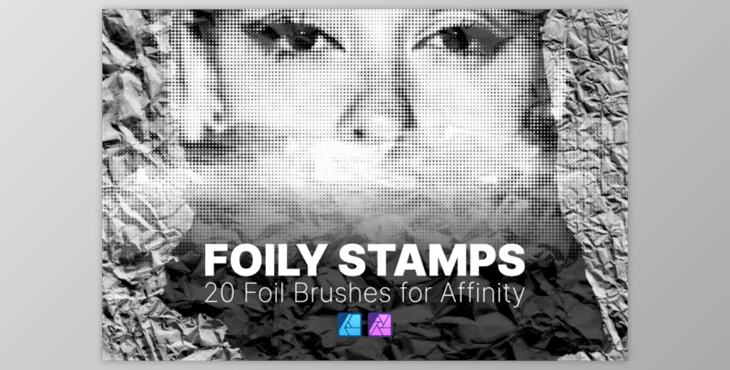 Foily Stamps – Affinity Brush Pack AD AP