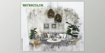 Watercolor Photo Effect GraphicRiver - 36390480