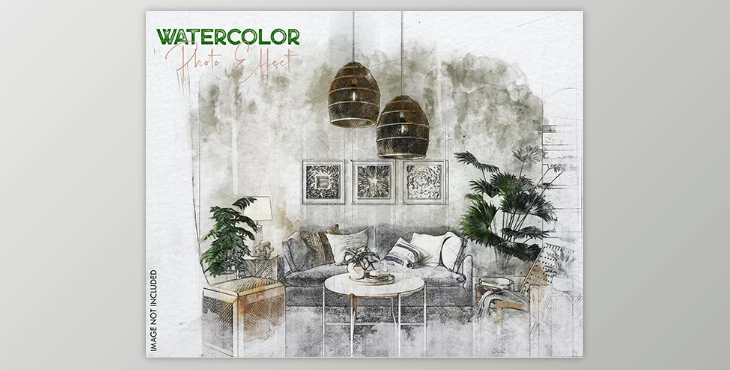 Watercolor Photo Effect GraphicRiver - 36390480