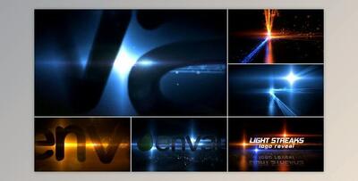 Light Streaks Logo Reveal (Videohive 10748293) - AE Project