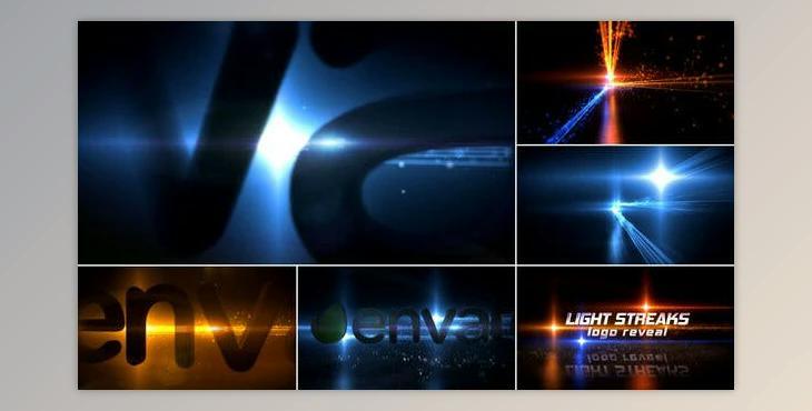 Light Streaks Logo Reveal (Videohive 10748293) - AE Project