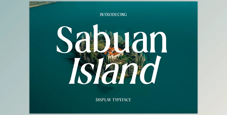 Sabuan Island Font CreativeMarket 7354702