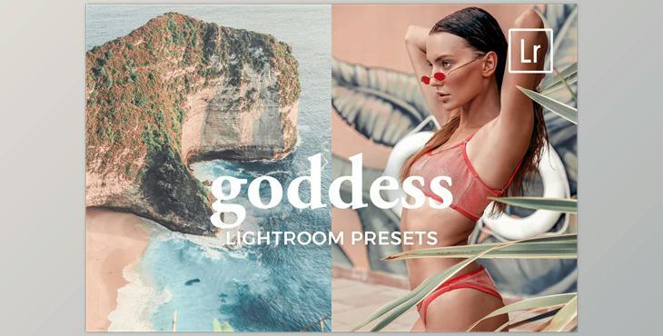 4 Lightroom Presets GODDESS CreativeMarket-4887561