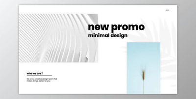 Minimal promo (Videohive 42055125) - AE Project