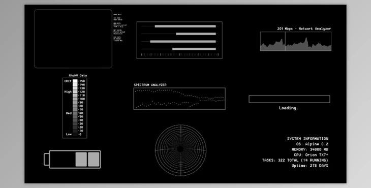 Megakrunch – Retro UI Elements 4K