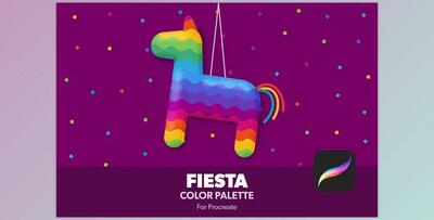Fiesta Procreate Color Palette CreativeMarket-4940523